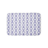 Blue Finial Pattern Badmat (Voorkant)