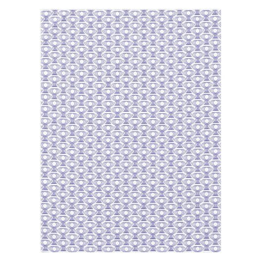 Blue Finial Pattern Tafelkleed (Voorkant)