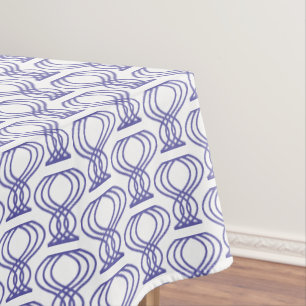 Blue Finial Pattern Tafelkleed
