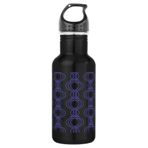 Blue Finial Pattern Waterfles