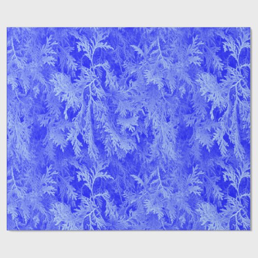 Blue Fir Cadeaupapier (Vlak)