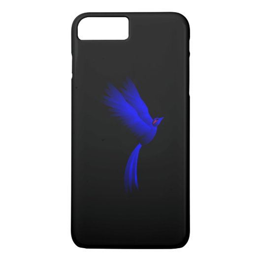Blue Fire Bird Case-Mate iPhone Case (Achterkant)