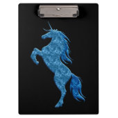 Blue Fire Eenhoorn Klembord (Voorkant)