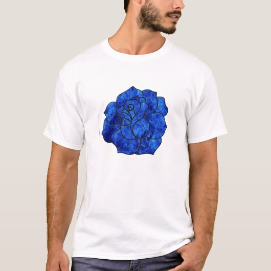 Blue Fire Roos T-shirt (Voorkant)