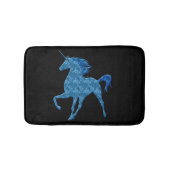 Blue Fire Unicorn Bath Mat (Voorkant)