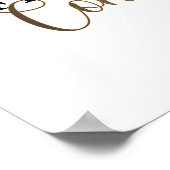 Blue First Heilige Communauteit Welkom Poster (Hoek)