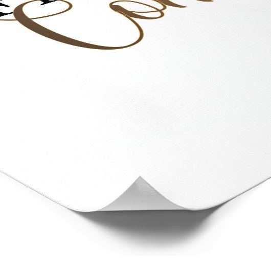 Blue First Heilige Communauteit Welkom Poster (Hoek)