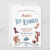 Blue First Rodeo Kaart (Voorkant)