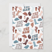 Blue First Rodeo Kaart (Achterkant)