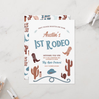 Blue First Rodeo Kaart