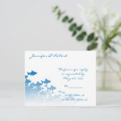 Blue Fish and Coral Response Kaart (Staand voorkant)