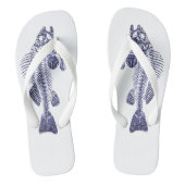 Blue Fish Botten Designer Teenslippers (Voetbed)