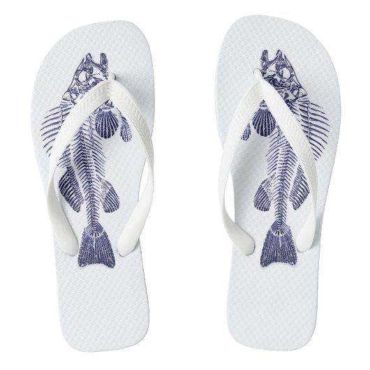 Blue Fish Botten Designer Teenslippers (Voetbed)