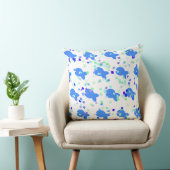 Blue Fish  Kussen (Stoel)