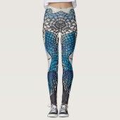 Blue Fish Leggings (Voorkant)
