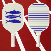 Blue Fish Pickleball Paddle, Italië geïnspireerd Pickleball Paddle
