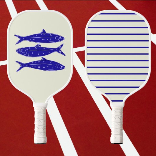 Blue Fish Pickleball Paddle, Italië geïnspireerd Pickleball Paddle