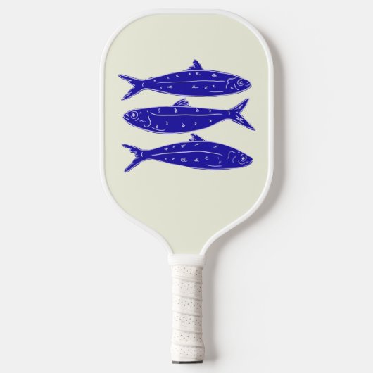 Blue Fish Pickleball Paddle, Italië geïnspireerd Pickleball Paddle (Voorkant)