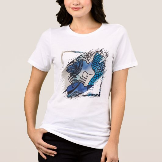 Blue Fish T Shirt (Voorkant)