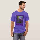 Blue Flag Iris Flower Personalized T-shirt (Voorkant volledig)