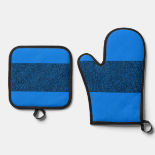 Blue Flame Oven Mitts & Pot Houders Set