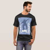 Blue Flame Skater T-shirt (Voorkant volledig)