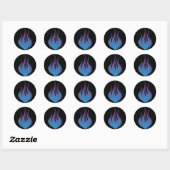 Blue Flame Sticker (Vel)