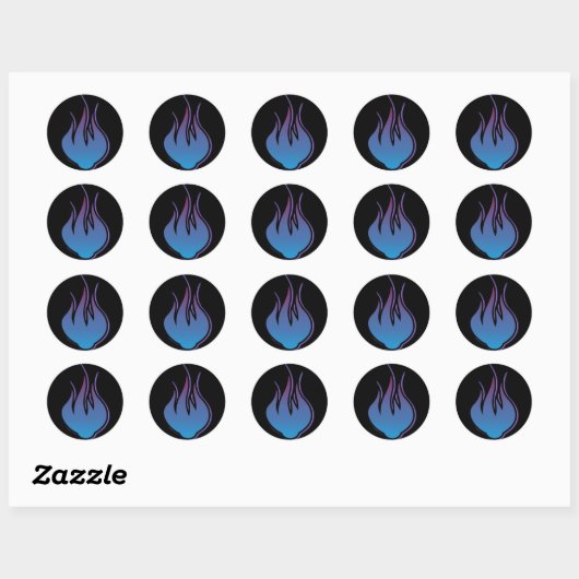 Blue Flame Sticker (Vel)