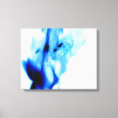 Blue flames canvas afdruk (Voorkant)