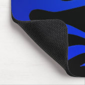 Blue Flames Mousepad Muismat (Hoek)