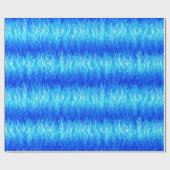 Blue Flames Pattern - Hot Rod Cadeaupapier (Vlak)