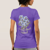 Blue Flax Pickleball T-shirt (Achterkant)