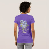 Blue Flax Pickleball T-shirt (Achterkant volledig)