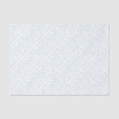 Blue Floating Hearts Achtergrond Hoesje Tissuepapier (Voorkant)