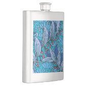 Blue Floral Antiek Boho Modern Flacon (Rechts)