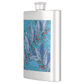 Blue Floral Antiek Boho Modern Flacon (Links)