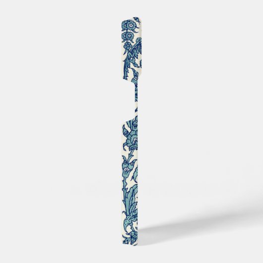 Blue Floral Arabic Pattern iPhone Hoesje (Rechterkant)