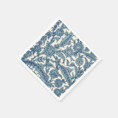Blue  Floral Arabic Pattern Servet (Hoek)