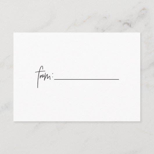 Blue Floral Boeken voor Baby Baby shower Informatiekaartje (Achterkant)