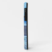 Blue Floral Daisy Pattern Case-Mate iPhone Case (Achterkant/links)