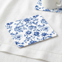 Blue Floral delftware  stijl botanisch