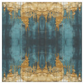 Blue Floral Fabric Seamless Pattern Boho Modern Stof (Swatch)