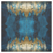 Blue Floral Fabric Seamless Pattern Boho Modern Stof (Swatch)