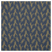 Blue Floral Fabric Seamless Pattern Elegant Boho Stof (Swatch)