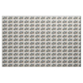 Blue Floral Fabric Seamless Pattern For Sewing Stof (Yard (91,4 cm))