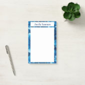 Blue Floral op maat Post-it® Notes (Kantoor)