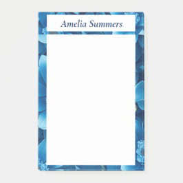 Blue Floral op maat Post-it® Notes