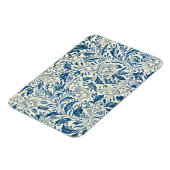 Blue Floral Pattern Antiek Asian Design Magneet (Linkerzijde)