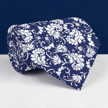 Blue Floral Pattern Custom Necktie Stropdas<br><div class="desc">This custom necktie features a sophisticated floral pattern, making it a stylish and unique accessory. It's perfect for adding a touch of personality to any outfit, whether it's for a special occasion or everyday wear. The high-quality fabric ensures a comfortable and long-lasting wear, and the custom design allows you to...</div>
