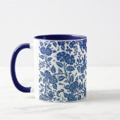 Blue Floral Pattern Mok (Links)